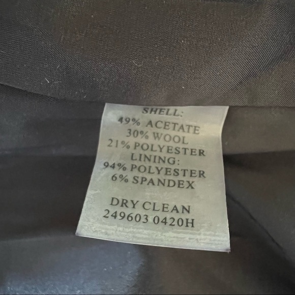 Ann Taylor Black and Gray Leopard Print Dress - Picture 8 of 8